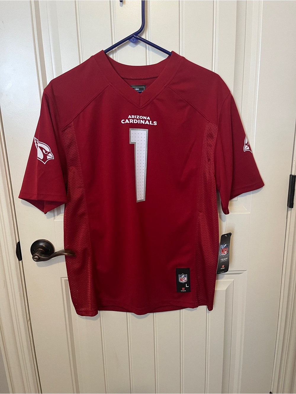 NFL Arizona Cardinals Burgundy Red #1 Kids Jersey